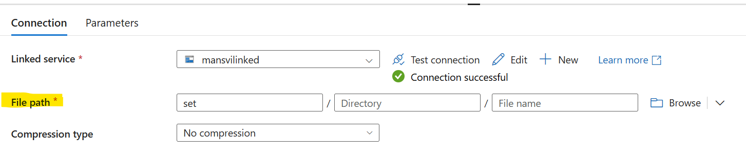 Create Linked Service